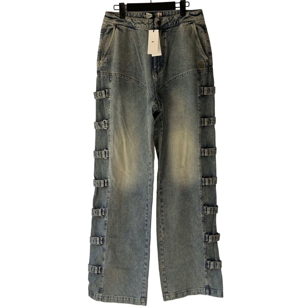 Honor The Gift Y2K Mining Blue Jeans Women's Size M NWT - Picture 4 of 14